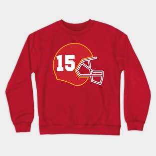 Kansas City Champs Helmet 15 Crewneck Sweatshirt